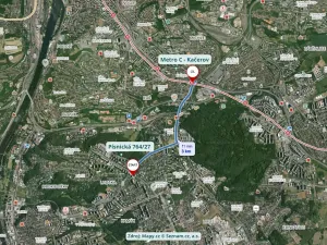 Prodej bytu 1+1, Praha - Kamýk, Písnická, 40 m2