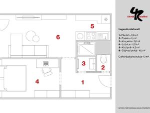 Prodej bytu 2+kk, Praha - Kobylisy, Frýdlantská, 45 m2