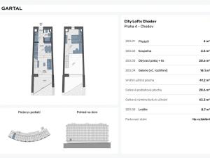 Prodej bytu 2+kk, Praha - Chodov, Valentova, 43 m2