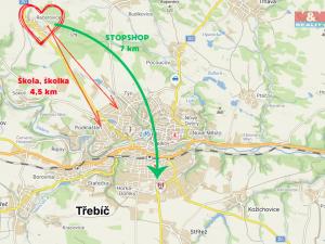 Prodej pozemku pro bydlení, Třebíč - Račerovice, 1209 m2
