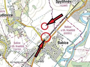 Prodej podílu pole, Babice, 919 m2