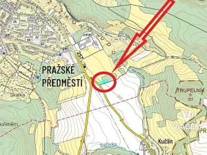 Prodej podílu zahrady, Bílina, 1015 m2