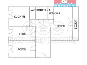 Prodej bytu 3+1, Orlová - Lutyně, Okružní, 75 m2