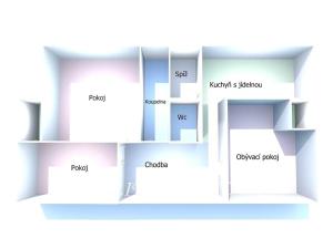 Prodej bytu 3+1, Pardubice, Dašická, 92 m2