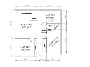 Pronájem bytu 3+kk, Praha - Košíře, Na Šmukýřce, 62 m2