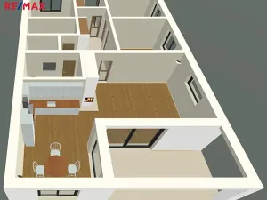 Pronájem rodinného domu, Praha - Klánovice, Smidarská, 118 m2