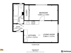 Prodej bytu 2+kk, Bakov nad Jizerou, 43 m2