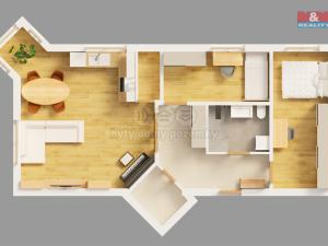 Prodej bytu 2+1, Karlovy Vary, nábřeží Jana Palacha, 69 m2