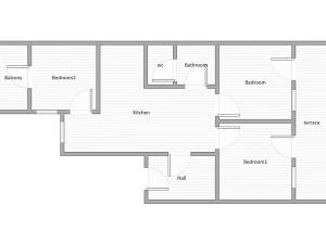 Pronájem bytu 3+kk, Praha - Karlín, Thámova, 65 m2
