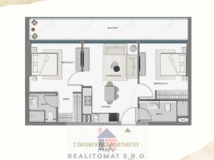 Prodej bytu 1+kk, Dubaj, Spojené arabské emiráty, 40 m2