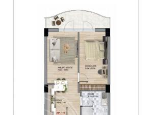 Prodej bytu 2+kk, Golem, kraj Tirana, Albánie, 62 m2