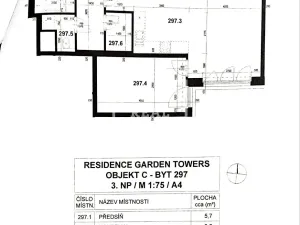 Pronájem bytu 2+kk, Praha - Žižkov, Olšanská, 71 m2