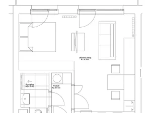 Prodej bytu 1+kk, Kladno, Ke křížku, 38 m2