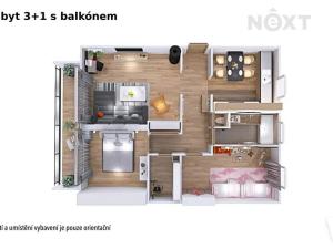 Prodej bytu 3+1, Šumperk, Bohdíkovská, 75 m2