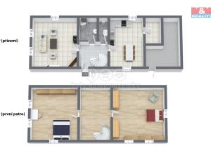 Prodej chalupy, Dolní Žandov - Salajna, 165 m2