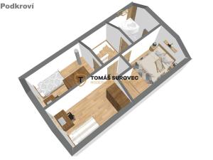 Prodej rodinného domu, Vizovice, Palackého Nám., 100 m2
