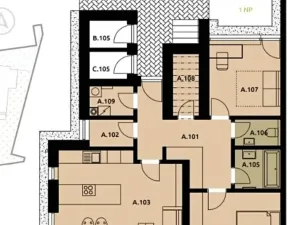 Pronájem bytu 3+kk, Brno, Dohnalova, 85 m2