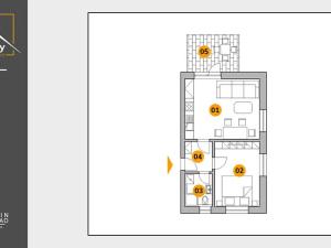 Prodej apartmánu, Mikulovice, 41 m2