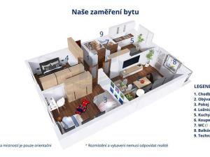 Prodej bytu 3+1, Havlíčkův Brod, Na Výšině, 71 m2