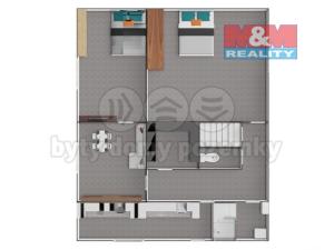 Prodej rodinného domu, Kladno - Švermov, Ladislava Nováka, 109 m2
