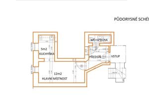 Pronájem bytu 1+kk, Brno, Lidická, 23 m2