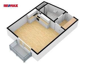 Pronájem bytu 1+kk, Plzeň, Štefánikova, 36 m2