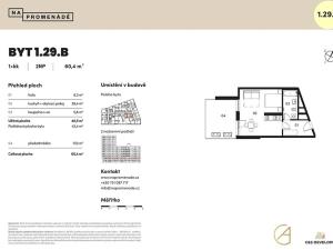 Prodej bytu 1+kk, Brno, 43 m2