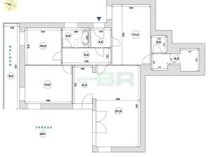 Pronájem bytu 4+kk, Praha - Smíchov, Pajerova, 145 m2
