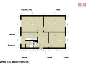 Pronájem bytu 3+1, Dobřany, 17. listopadu, 64 m2