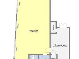 Prodej obchodního prostoru, Doksy, Panská, 300 m2