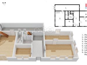 Prodej rodinného domu, Dolní Lánov, 164 m2