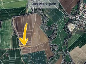 Prodej pole, Pardubice - Mnětice, 2938 m2