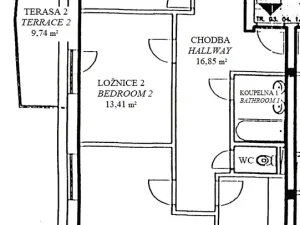 Pronájem bytu 3+1, Praha - Troja, K Haltýři, 97 m2