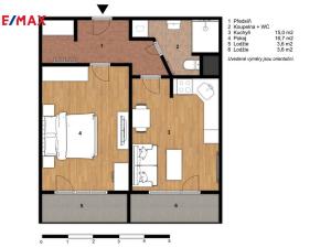 Prodej bytu 1+1, Ostrava - Poruba, Pavlouskova, 44 m2