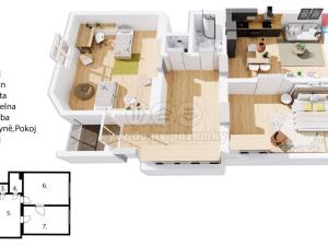 Prodej bytu 3+kk, Praha - Bubeneč, Čechova, 97 m2
