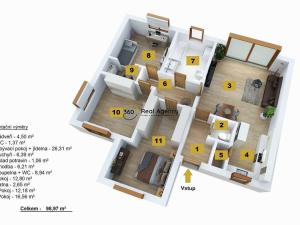 Prodej rodinného domu, Tuhaň, 99 m2