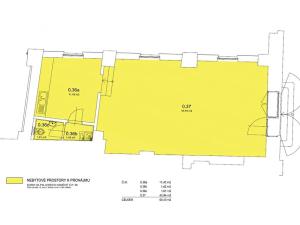 Pronájem obchodního prostoru, Kutná Hora, Palackého náměstí, 60 m2