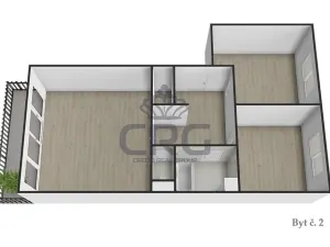Prodej bytu 3+kk, Česká, 74 m2