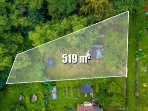 Prodej zahrady, Žandov, 526 m2