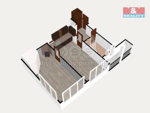 Prodej bytu 2+kk, Karlovy Vary - Bohatice, Jáchymovská, 52 m2