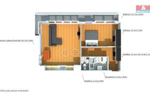 Pronájem bytu 2+kk, Plzeň, Měděná, 90 m2
