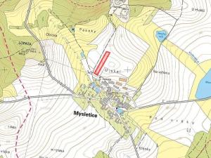 Prodej komerčního pozemku, Mysletice, 5483 m2