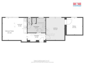 Pronájem bytu 3+kk, Jeneč, Sportovní, 60 m2