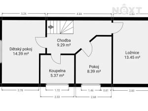 Prodej rodinného domu, Nová Ves, Na Homoli, 95 m2