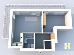 Pronájem bytu 2+kk, Praha - Vysočany, Pod Harfou, 66 m2