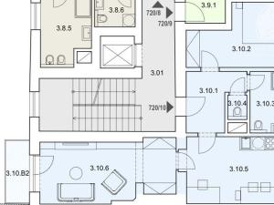 Prodej bytu 3+kk, Praha - Vysočany, Kolmá, 74 m2