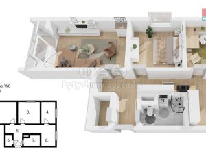 Prodej bytu 3+1, Trutnov - Kryblice, Kryblická, 65 m2