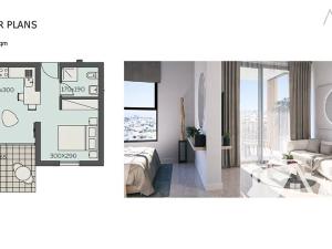 Prodej bytu 1+kk, Pafos, Kypr, 50 m2