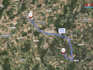Prodej rodinného domu, Kolinec - Mlázovy, 55 m2