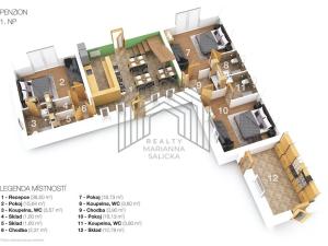 Prodej vícegeneračního domu, Jirny, Hlavní, 240 m2